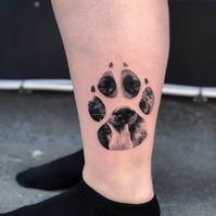 80+ Dog Paw Tattoos: How To Get A Dog Paw Tattoo