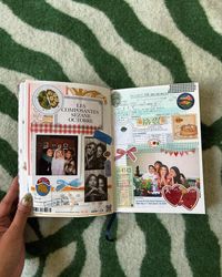 my recent journal spreads #junkjournal