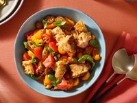 Dried bread and salted tomatoes make the best version of panzanella, a summer salad from the Tuscany region of Italy. And let's get one thing straight: panzanella is not a tomato salad with bread; it's a bread salad flavored with vegetables.