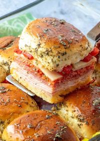 Hot Italian Sub Sliders RECIPE Digital Download Printable - Etsy