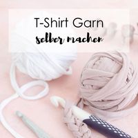 Aus alten T-Shirts könnt ihr ganz leicht T-Shirt Garn selber machen. Es eignet sich hervorragend zum Häkeln und ist das perfekte Upcycling für alte Kleidung. Die komplette Anleitung findet ihr auf meinem YouTube Kanal- #upcycling #häkeln