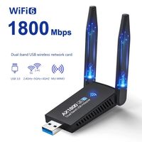 Just found this amazing item on AliExpress. Check it out! $26.33 | 5G 6G 1800Mbps Wireless Network Card USB 3.0 WIFI Adapter Dual Band Usb3.0 Lan Ethernet Driver Free Bluetooth5.0 Adapter for PC