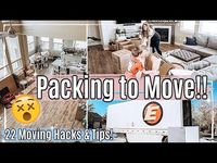 📦 WE'RE MOVING!! PACK WITH ME 2021 :: 22 of my BEST MOVING HACKS & TIPS + PACKING TIPS - YouTube