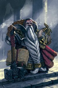 Dwarven King-final by DiegoGisbertLlorens