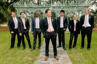 groomsmen suits, dark gray