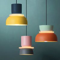 Colorful Macaron Pendant Hanging Light Nordic Design Living - Etsy