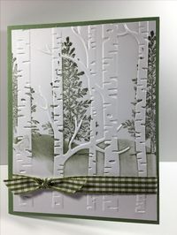 Birch Tree Card