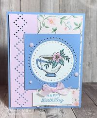 The Stampin' Bunny: Everyday Details and Flight & Airy Designer Series Paper Stampin Up Card...