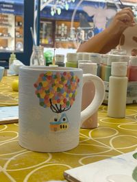 Pottery painting disney friends summer