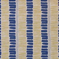 Lee Jofa Saltaire Indigo Yellow Aqua Fabric BFC-3624.450.0