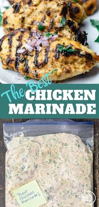 Take your chicken dinner to a whole new level of tender, succulent and delicious! No more dry chicken with this AMAZING chicken marinade with yogurt, citrus, garlic and loads of flavor. You can use it for pan cooked chicken, grilled chicken or baked chicken. The recipe comes with full instructions and amazing video tutorial. #marinade #chickendinner #bakedchicken #grilledchicken #bestchicken #chickenrecipe #chicken #mediterraneandiet #mediterraneanrecipes #easydinner #glutenfree #healthyrecipes 