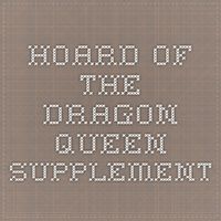 Hoard of the Dragon Queen supplement