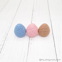 FREE CROCHET MINI EASTER EGG PATTERN