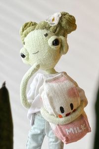 Hello, It’s Igor and Anastasia. We are doll artists. Astrowolki is a brand of handmade dolls and creatures. It was founded in Barnaul, Russia in 2016. We mainly use natural fabrics, such us linen, cotton, wool etc. Why only natural fabrics? Because we love nature. Also, we don’t use plastic for the packaging of parcels. Creation of dolls is an for us main profession, and we perfect our skills everyday. Follow us on Instagram and Pinterest and stay be cool 🖤