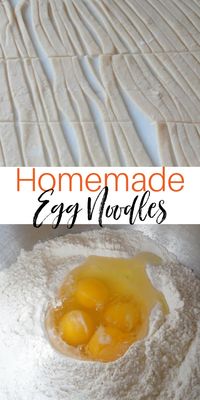 Homemade Egg Noodles from scratch are a favorite for Chicken Noodle Casserole, Chicken Noodles and Gravy, and of coarse Tuna Noodle Casserole.