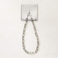 Bolt Polished Nickel Chain Curtain Tieback + Reviews | CB2