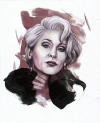 Meryl Streep as Miranda Priestly #devilwearsprada #mirandapriestly #art #artwork #portrait #love #idea #digitalart #painting