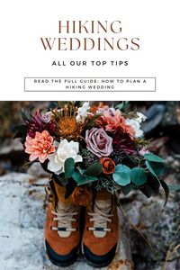 Want all the top tips for planning an epic hiking wedding? We specialize in outdoor adventure elopements and have planned and photographed a TON of hiking weddings! We share all our advice to help you create your hiking wedding in this blog.