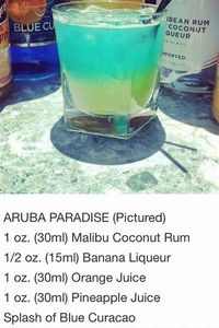 Image result for Malibu Coconut Rum and Pineapple Drinks