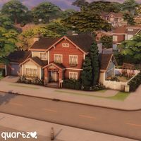 ♡ quartz ♡ | Cozy Suburban Family Home ✨ • ☁️ no cc ☁️ gallery id : quartzz64 ☁️ 40x30 ☁️ 3 beds / 2 baths • • tags 🏷️: #sims #sims4 #sims4house... | Instagram