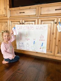 Christmas Hunt: Toddler Matching Activity - Toddler Approved