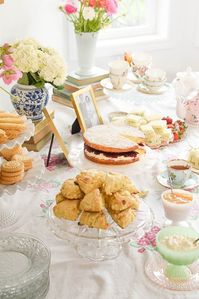 Hosting the perfect Tea Party Bridal Shower is the best way to celebrate the new bride to be. Your favorite tea party foods along with pretty flowers and of course tea, are all you need as well as a few guests!