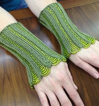 Ravelry: Art Deco Beaded Wristers pattern by Diane L. Augustin