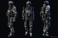 ArtStation - titanfall pilot, cqb, robb shoberg