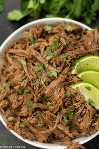 Try this yummy Gluten Free Instant Pot Mexican Shredded Beef Tacos Recipe. Pulled beef tacos are so easy. Shredded Beef Tacos Recipe is a family favorite!