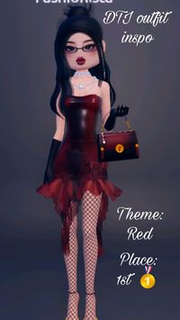 ,,Red,, theme outfit inspo for DTI #fashion #fashionista #dresstoimpress