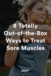 None of which involve Epsom salts. #greatist https://greatist.com/fitness/sore-muscles-unique-ways-to-treat-the-pain