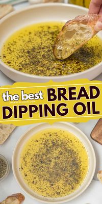 Made with a dried blend of spices and rich, aromatic olive oil, this restaurant-style bread dipping oil is incredibly easy to make. Whether served as an appetizer or given as a gift, it doesn't get much better (or easier) than this olive oil bread dip!