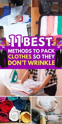 Pack like a pro with these tips to keep your clothes wrinkle-free. Say goodbye to ironing on the go!