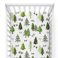 Designing a woodlands themed nursery? Our woodland tree crib sheet is an exclusive design from our company and is perfect for a gender neutral nursery.