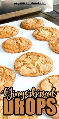 If you love baking, then this Gingerbread drops is a recipe that you must absolutely try. This is so simple and easy to make. With just a handful of ingredients, you’ll have that soft, tasty and yummy recipe that will surely be loved not only by kids, but also by adults. Indulge in this delicious cookie recipe with your family.#gingerbreaddrops #gingerbread #crinklecookies #sweets #cookierecipes #breadrecipes #easyrecipes #cookieideas #homemaderecipe