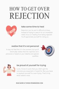 Are you experiencing a season of rejection in your life? Trust me: I’ve had one of those and it definitely doesn’t feel too great. But, there are ways to cope and feel better about what’s going on. In this post, I’m going to teach you all about how to deal with rejection, plus how to cope with rejection, how to get over rejection, rejection quotes, rejection affirmations, and more.