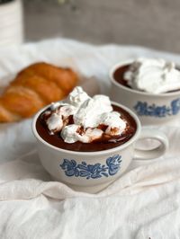 Paris Hot Chocolate Recipe (Angelina Cafe) - BAKE WITH ZOHA