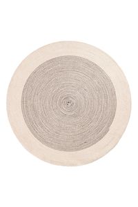 Round Bath Mat - Natural white - Home All | H&M US 1