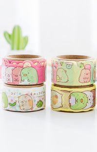 Kawaii Pen Shop | Make your diary or planner cuter than ever with these super "kawaii" Sumikko Gurashi Washi Tape. Decorate your bullet journal spreads, scrapbooks, notebooks or any other creative projects with them.    Get yours with FREE global shipping at kawaiipenshop.com.