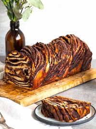 Indulge in the ultimate fusion of tradition and decadence with the Hirshon Supreme Jewish Chocolate Chestnut Babka Delight. This irresistible treat combines the rich, velvety taste of chocolate with the earthy sweetness of chestnuts, all wrapped in a beautifully braided babka. Perfect for festive gatherings or a cozy afternoon treat, this babka is a testament to the art of baking and a celebration of flavors that will leave you craving more. Whether you're a seasoned baker or a curious foodie, this recipe is your ticket to creating a show-stopping dessert that honors Jewish culinary heritage with a modern twist.