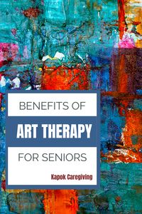 Art therapy can be powerful for seniors. This post looks at what art therapy offers and how you can be involved in it yourself. #art #seniors #cognition