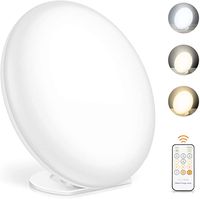 Amazon.com: Light Therapy Lamp, UV-Free 12000 Lux Light Lamp - Sun Lamp 378 LEDs, Large Light Surface, 3 Color Modes 5 Adjustable Brightness Levels, RF Remote Control 4 Timers, Memory Function for a Happy Life: Health & Personal Care