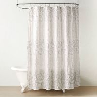 In This Together Shower Curtain White - Opalhouse™ Designed With Jungalow™ : Target