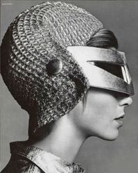 1966 Patou gladiator inspired eyewear/helmet for that extra protection.