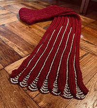 Art Deco Beaded Scarf pattern by Diane L. Augustin