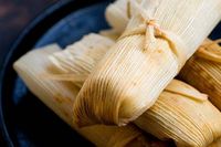 Turkey tamales with guajillo-cranberry mole | Homesick Texan