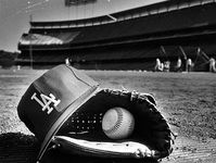 1989-Dodger Glove, Ball and Hat