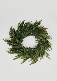 Real Touch Norfolk Pine Wreath | Afloral