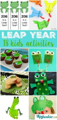 18 Kids Activities for Leap Year