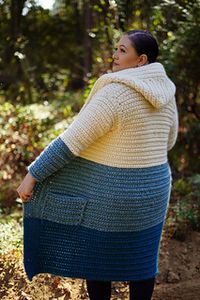 Ravelry: Driftwood Hooded Jacket pattern by Anastasia R Smith